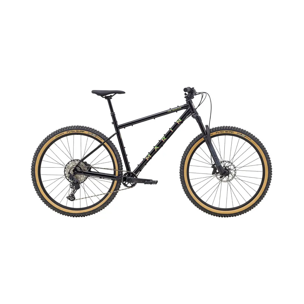 uPRISE Bikes Marin Pine Mountain 2 29er+ 2024 Hardtail Mountain Bike - Black/Green | Price match, 365 day return s, 18-Month Warranty, Finance Available & Free UK Delivery
